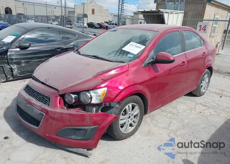 2012 Chevrolet Sonic 2Lt z USA, uszkodzony, nr VIN 1G1JC5SH2C4168644